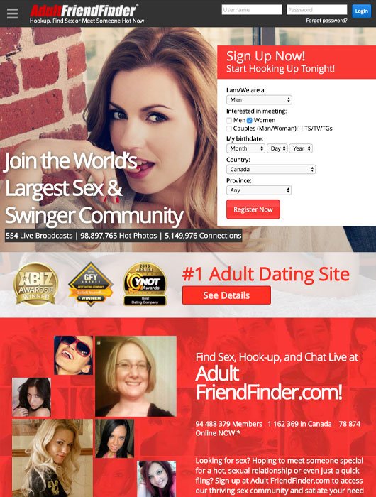 AdultFriendFinder site review