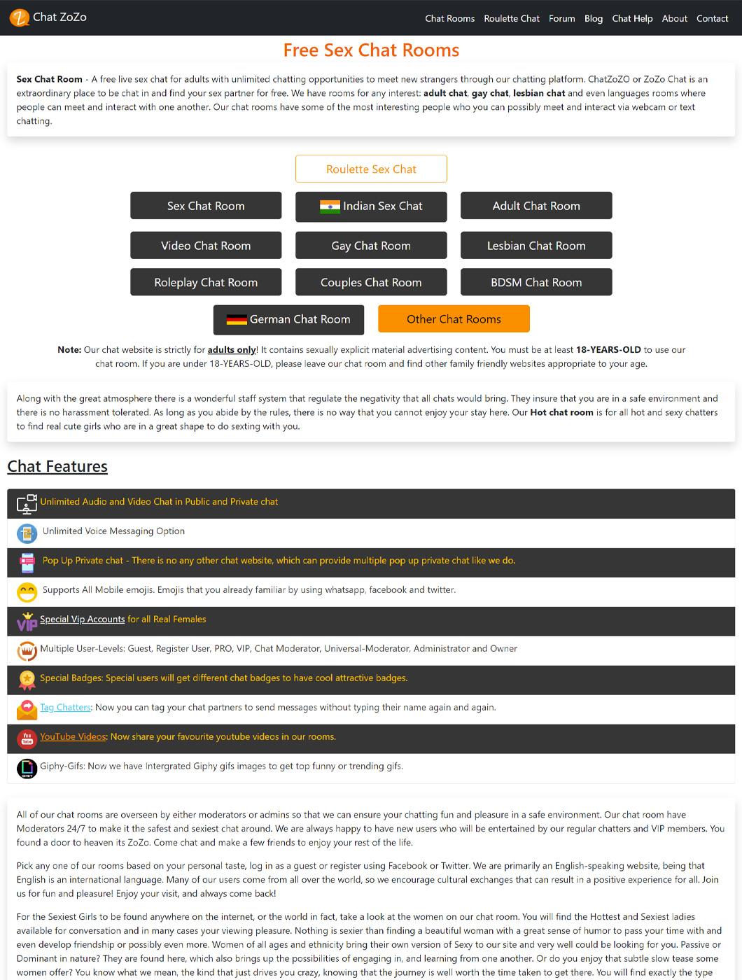 chatZozo - Sex Chat — Chatzozo.com