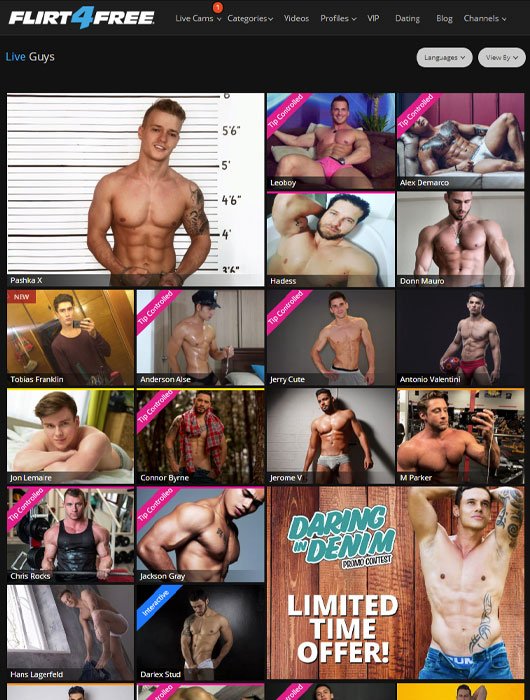 Flirt4Free Gay site review