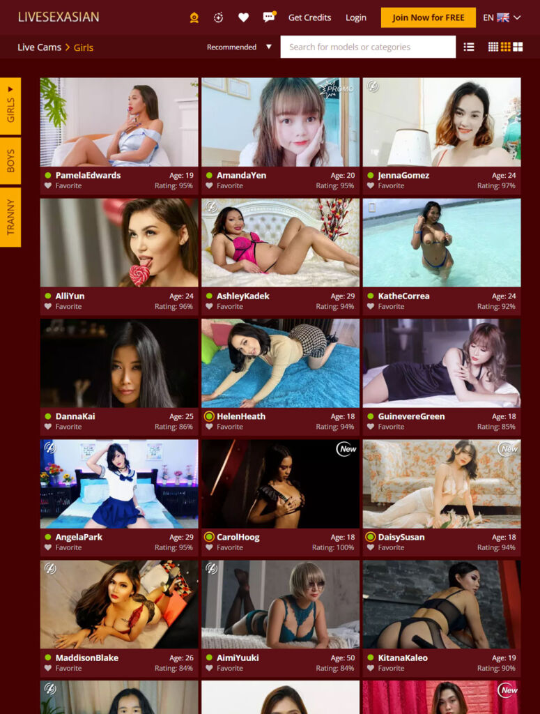 Live Sex Asian site review