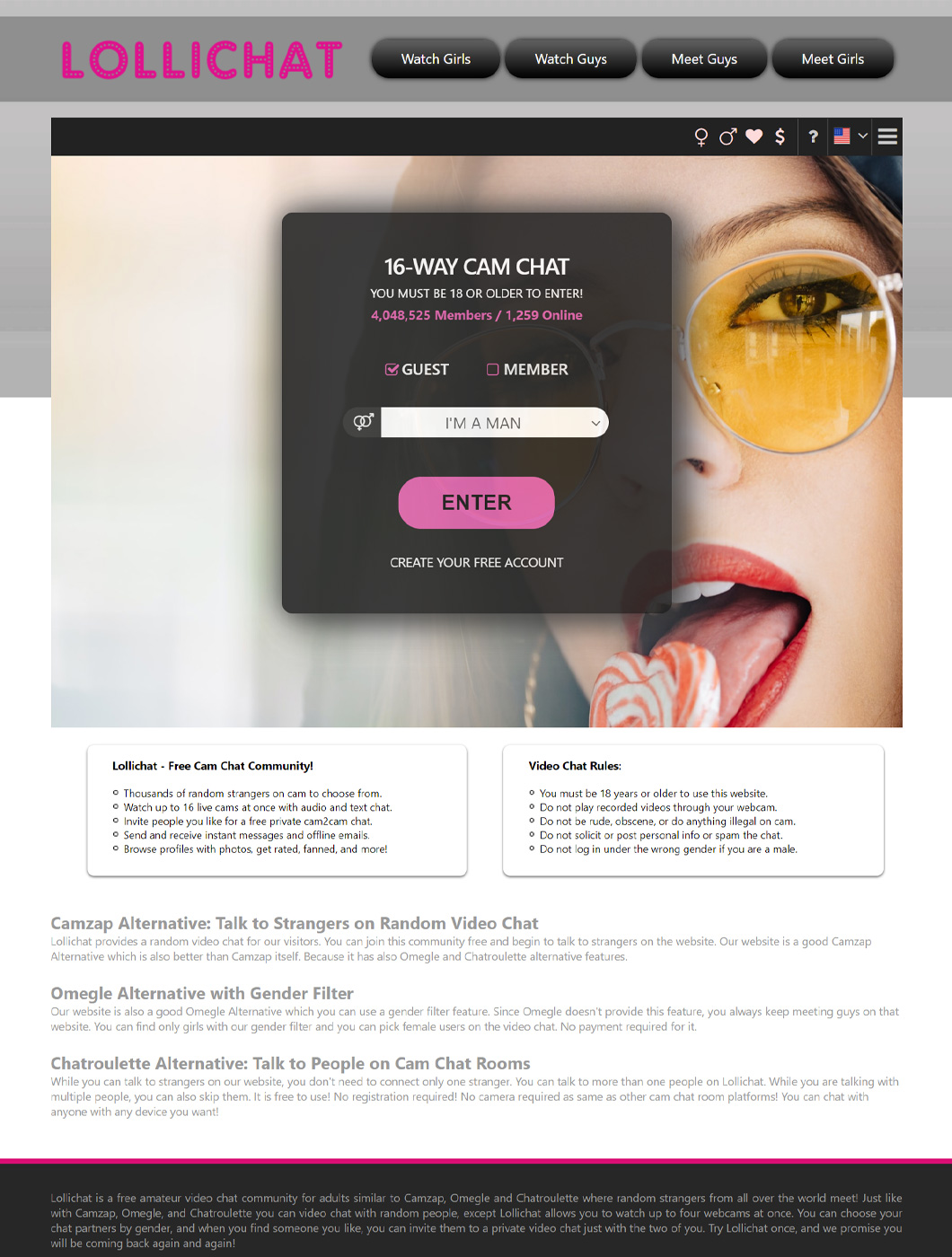 Lollichat - Sex Chat — Lollichat.com