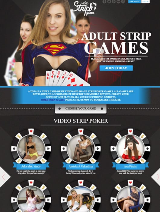 Strip X Poker site review