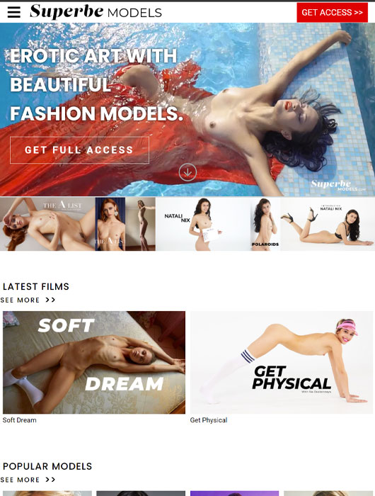 Superbe Models site review