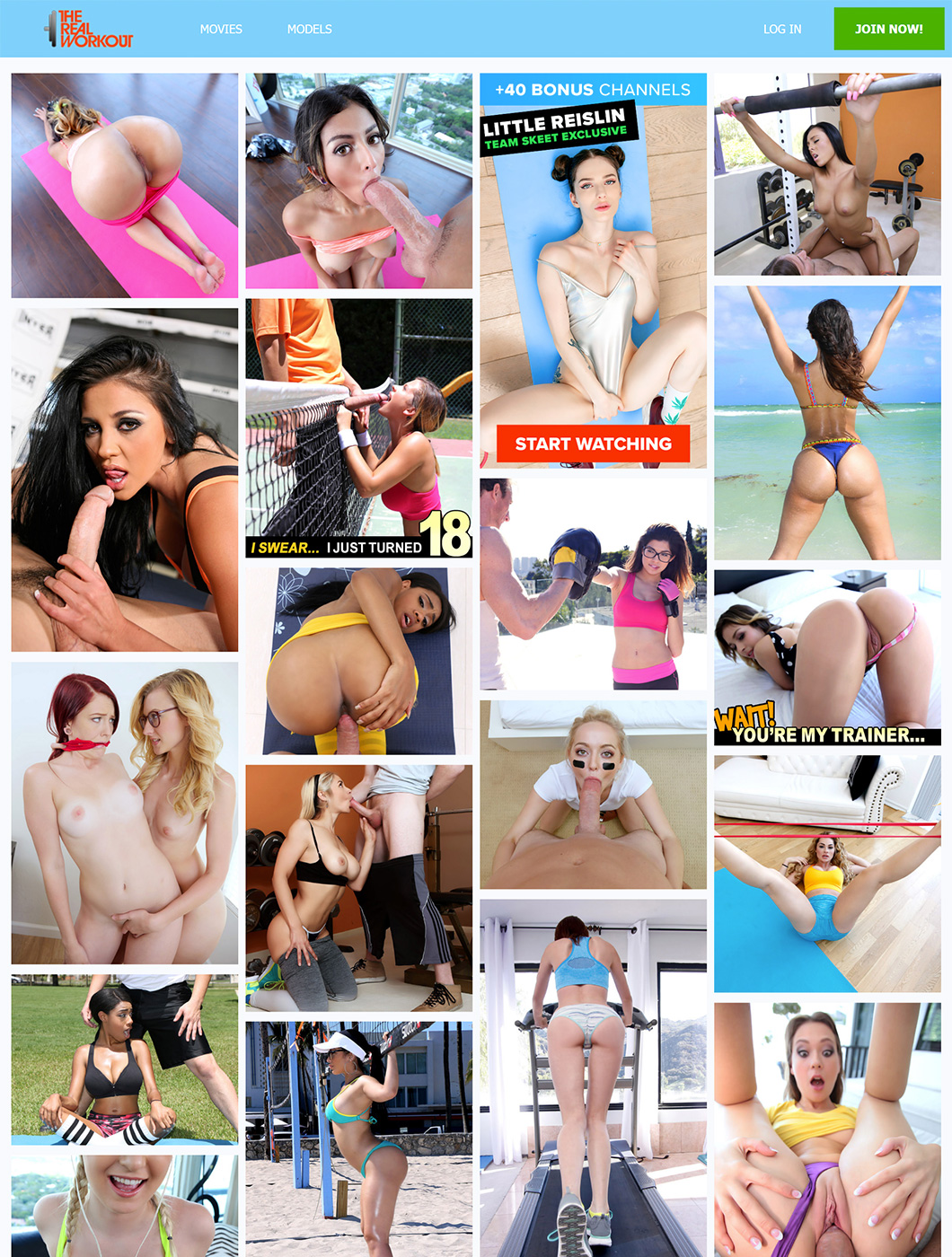 The Real Workout - Fitness Porn Sites â€” Therealworkout.com