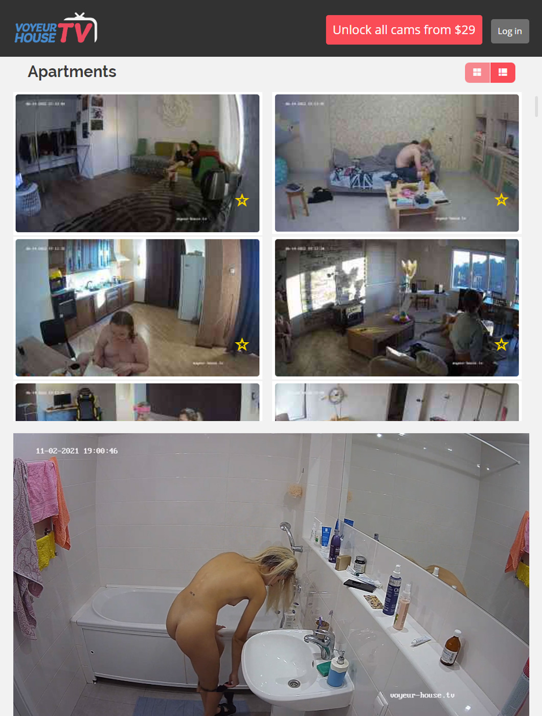 Voyeur house chat